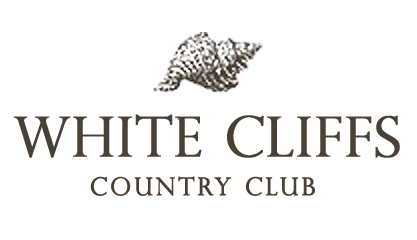 logo for White Cliffs Country Club in Plymouth MA